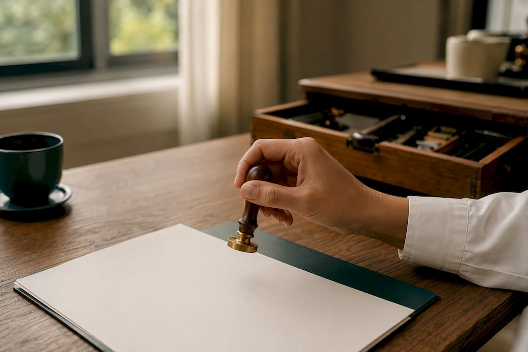 Getting a notarised certificate of incorporation copy